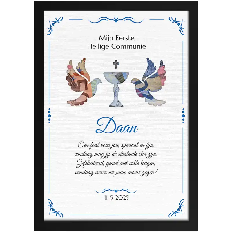 Communie cadeau geld geven
